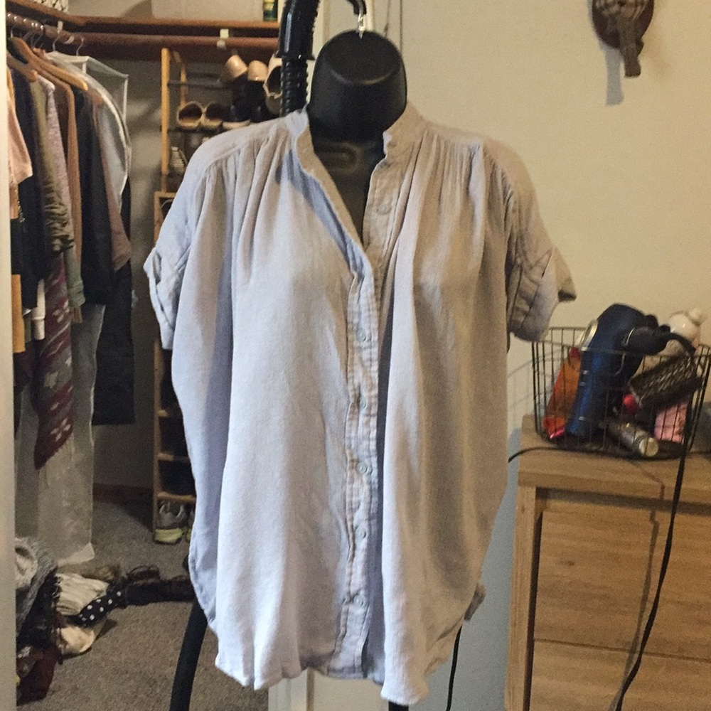 Button up short sleeve